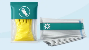 Empaques industriales para productos de soldadura y dotación